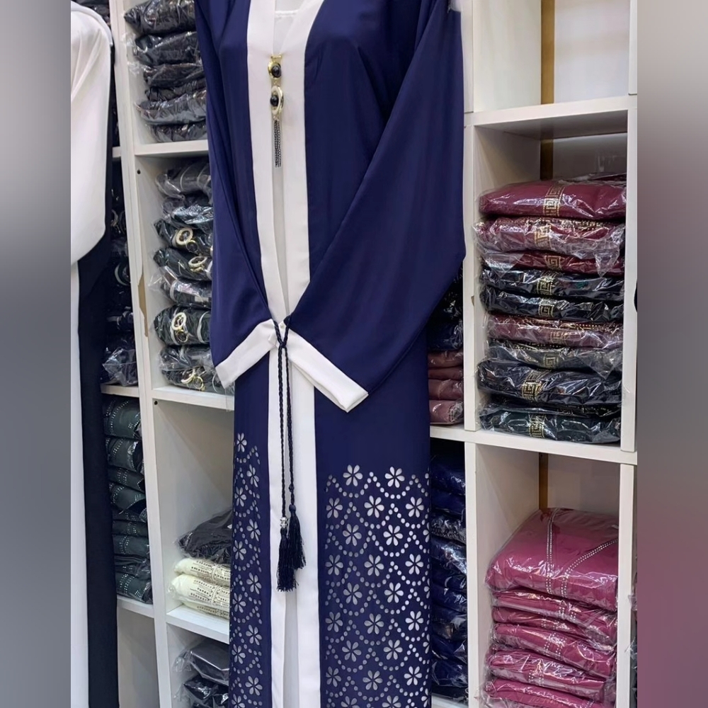 Abaya( Dubai wear) Blue one size